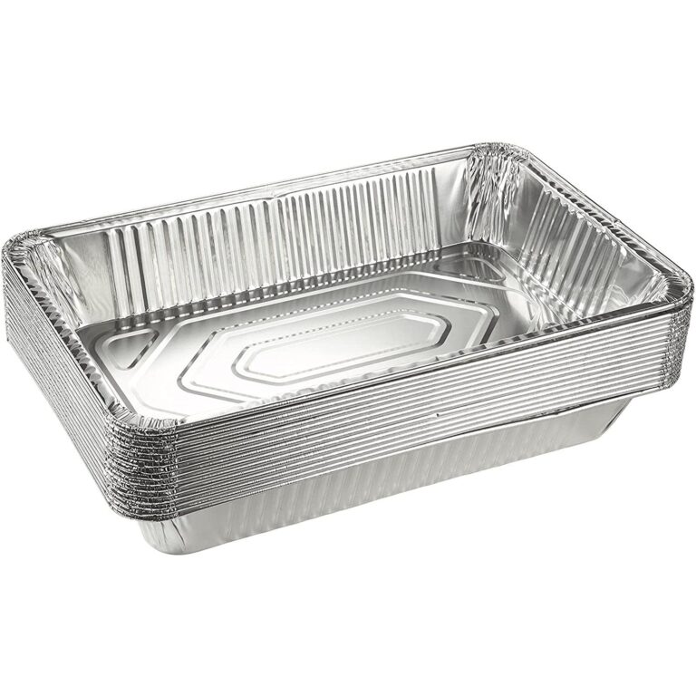 How to remove water stains from aluminum pans?